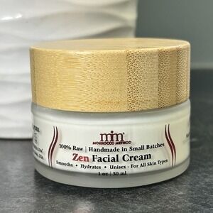 NEW Morrocco Method Zen Facial Cream 1 oz Handmade For All Skin Types